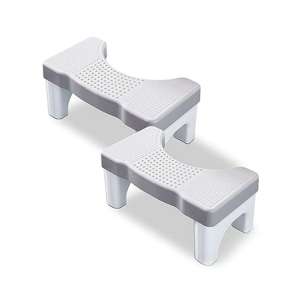 Squatting Toilet Poop Stool, Adult Portable Plastic Poop Stool, Adult Toilet Poop Stool, Children's Poop Stool, 2 PCS