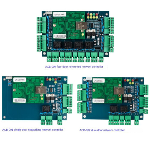 ACB-002 TCP/IP Network Wiegand 26 Entry Attendance Access Panel Control Board for 2 Doors 1