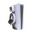 Suitable for PS5 Slim Wall Bracket Game Console Handle Bracket Xboxsx Handle Headphone Storage Rack PS VR Hanger,Black 2