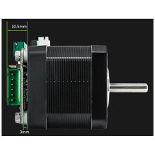 Driver de Motor de Passo de Circuito Fechado SERVO42C 42 Conjunto CNC de SubstituiçãO Ultrassilenciosa para AcessóRios de Impressora 3D TMC2209 A