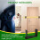 Adjustable Door Barricade Brackets, Heavy Duty Door Security Bracket, Drop Open Bar Holder for Security 6