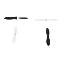 20 pedazos fijaron las laminas de helice con la cubierta protectora de los helices para HUBSAN X4 H107 H107C H107D Quadcopter, negro +