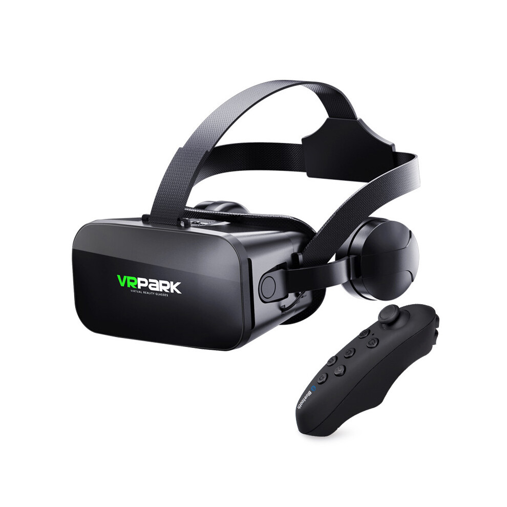 Vrpark J20 3D Vr Glasses Virtual Reality Glasses For 4.7- 6.7 Phone Android Games Stereo With Headset Controllers 4711262783346