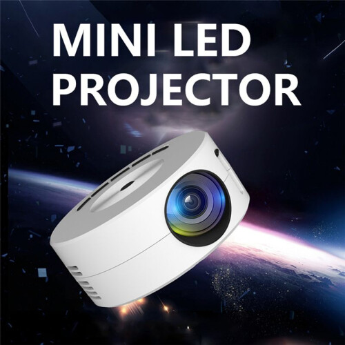 YT200  Projector LED Home Media Player Audio Portable Projectors USB Video Wired Projection Same Screen Mirror 2