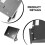7 Pouces Support Ecran Acrylique Support Ecran Support Etui Support pour Raspberry Pi 3 Modèle B 5