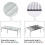 Expandable Kitchen Counter Shelf Organizer , Shelf with Retractable , Multi-Purpose Spice Rack Plastic Organizers White 8