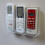 Clear Acrylic Remote Control Holder Wall Mount Media Organizer Storage Box (Three Compartments) 6