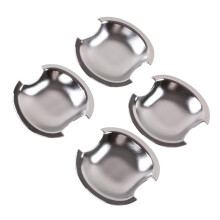 Voiture ABS Chrome PoignéE de Porte Tasse Bol DéCoration Couverture Garniture pour Grand Vitara 2006-2015