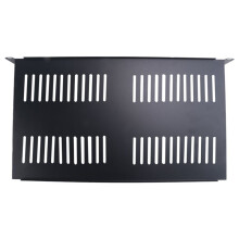 1U Server Rack Mount Shelf Vented Cantilever Tray for 19Inch Network Equipment Rack & Cabinet