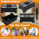 Non-Slip Small One Step Compact Folding Flat Step Stool Heavy Duty Portable  Folding Chair 6