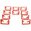 Low Voltage Mounting Bracket 1 Gang Multipurpose Drywall Mounting Wall Plate Bracket - (Single Gang, 10 Pack) 1