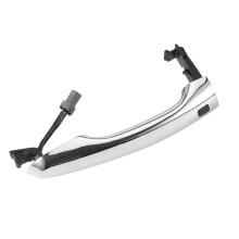 Car Outside Door Handle Replacement, for AD 2016-2019 Keyless Entry with Button 82661-F2210 Right Side