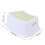 Plastic Non-Slip Chair Children's Stackable Step Stool Assistant Assistant Kitchen Bathroom Toilet Chair(Grey) 4