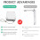 Punch-Free Automatic Sensor Door Closer Automatically Close for All Doors 9