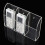 Clear Acrylic Remote Control Holder Wall Mount Media Organizer Storage Box (Three Compartments) 5