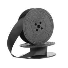 4 Pack Typewriter Ribbon Twin Spool Typewriter Ribbon Ink Twin Spool Ink Replacement Part for Most Typewriter(Black)