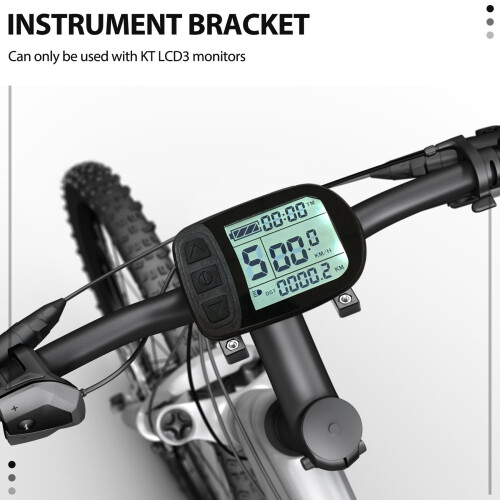 KT- LCD3 Display Holder Bracket Electric Bicycle System Display Bracket for Ebike KT Kunteng LCD 3 Display 1