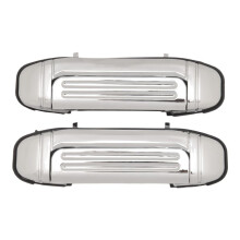 Front Pair Outside Door Handle Plating for Montero Pajero V46 V31 V32 V33 V43 V45 V46 MR156876 MR156875