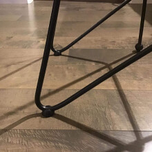 10 Sztuk Spinka do WłOsóW Ochraniacz na Nogi Stopy Metalowy Stolik Stopy dla 10-12Mm Spinka Nogi do StołU DIY MateriałY Meblowe