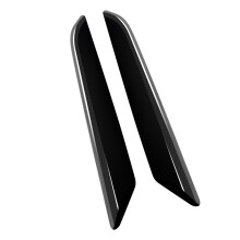 2Pcs Glossy Black Car Inner Door Handle Trim Pull Grab Panel Handle Cover for 2021 2022 RHD