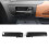 2Pcs Carbon Fiber Car Inner Door Handle Trim Pull Grab Panel Handle Cover for    2007-2014 3