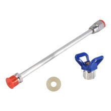 Extension Pole 30cm Airless Spray with Nozzle  Airless Paint Spray Extension Pole for Airless Paint Spray Systems
