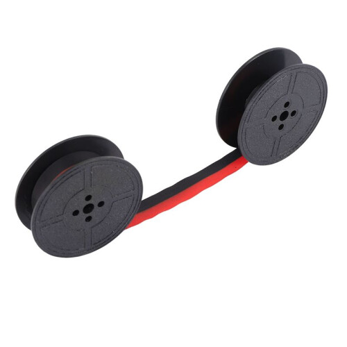 6Pack Typewriter Ribbon Twin Spool Typewriter Ribbon Red and Black Twin Spool Replacement Pack for Most Typewriter