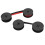2Pack Typewriter Ribbon Twin Spool Typewriter Ribbon Ink Twin Spool Ink Replacement Part for Most Typewriter(Red,Black) 6