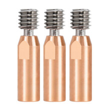 3 Uds Mellow All Metal Bi-Metal CR10-Crazy Heat Break Throat para 3 V2 5 CR-10S Pro Hotend para Impresora 3D