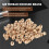 100Pcs M3 Thread Knurled Brass Threaded Heat Set Heat Resistant Insert Embedment Nut,M3X5X4,for 3D Printer Voron 2.4 Etc 4