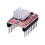 5Pcs A4988 Stepstick Stepper Motor Driver Module with Heat Sink for 3D Printer Reprap Suitable 5