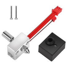 S1 Spirit Heating Block Kit Hotend 24V 40W for -3 S1 CR-10 Pro 3D Printer with Sprite Extruder B