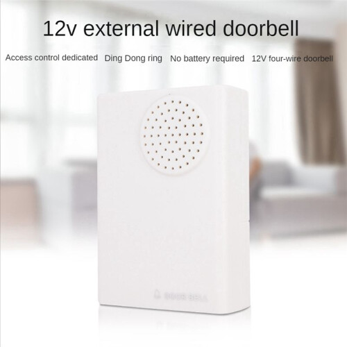 Timbre Ding Dong Con Cable De 12 V Timbre De 4 Cables Para Control De Acceso 2