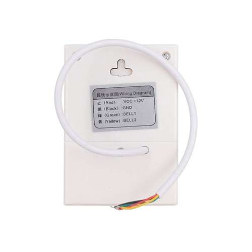 Timbre Ding Dong Con Cable De 12 V Timbre De 4 Cables Para Control De Acceso 1