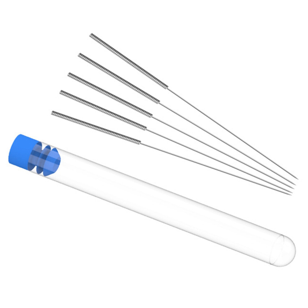 5Pcs Stainless Steel Nozzle Cleaning Needles Mk8e 3D Nozzle 3D Printing Nozzle Cleaning Steel Needle 0.4Mm Drill 6031549531704
