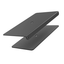 Placa de Refuerzo de Montaje de Monitor Placa de Soporte de Acero para Vidrio Delgado y Otras Superficies de Mesa FráGiles para la MayoríA de los