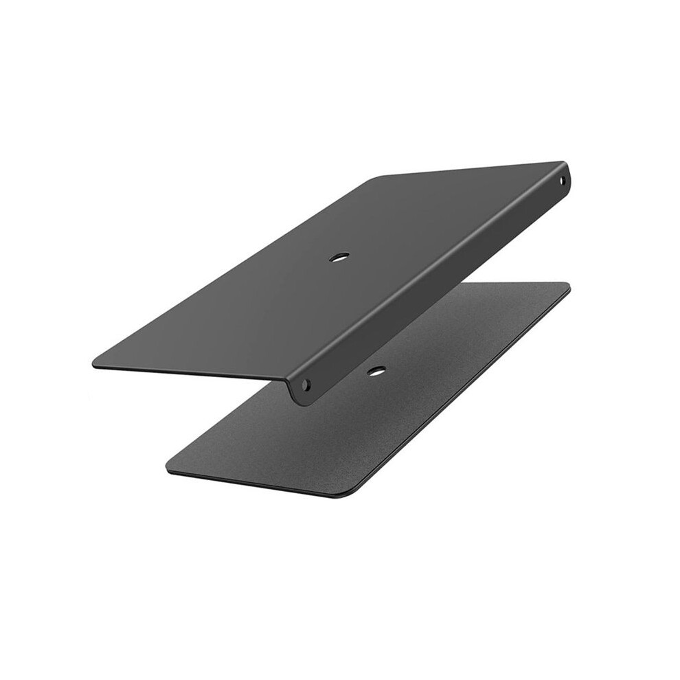 Monitor Mount Reinforcement Plate Steel Bracket Plate For Thin Glass And Other Fragile Tabletop Fits Most Monitor Stand 4712552109884