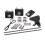 1Set 3D-Printeraccessoires Dual Z-Axis Upgrade Kit 3D-Printeronderdelen voor  -3 -3V2 -3 Pro-Printer 2