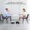 Foot Rest Under the Work Desk, Double-Layer Adjustable Footstool, Suitable for Office 6