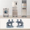Washing Machine Holder Universal Mobile Fridge Stand Base Adjustable Base for Dryer Refrigerator Kitchen Accessories 5