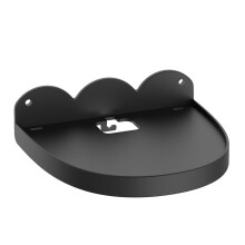 Wall Mounted Audio Support  Speaker Holder Sound Box Stand Prevent Falling for  Black
