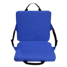 Outdoor Folding Chair Square Chair Cushion Stadium Cushion Beach Chair with Backrest Camping Hiking