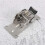 2PCS 0-90-180 Degree Self-Locking Folding Hinge Table Legs Silver Folding Coffee Table Furniture Hardware Cabinet Hinge 6