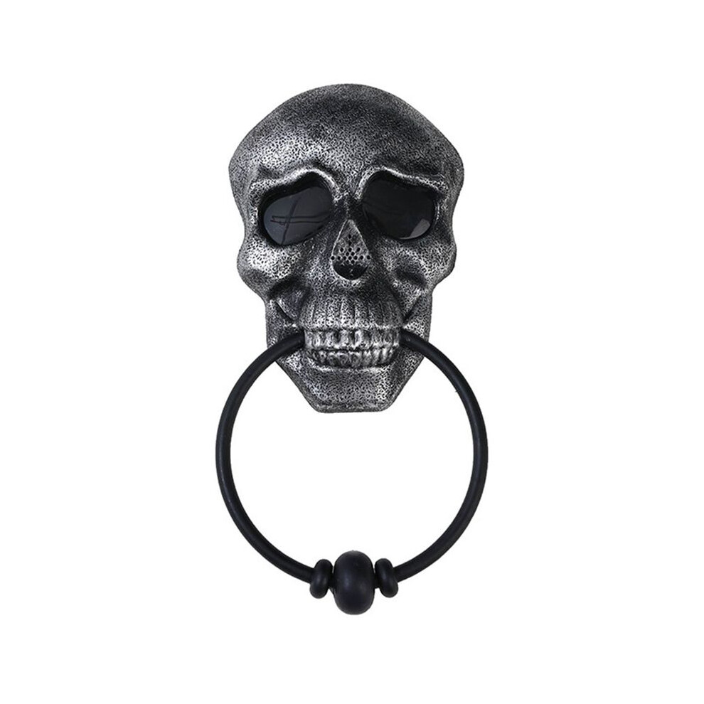 Halloween Door Bell Skull Haunted Doorbell With Sound Light- Eyeball Scary Halloween Party Props For Front Door B 4712785594297