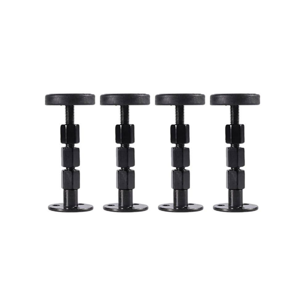 4Pcs Headboard Stoppers, Adjustable Threaded Bed Frame Anti-Shake Tool, Bed Shake Support Stabilizer 4711270978154