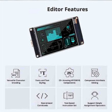 NEXTION HMI LCD-Touchdisplay NX4832K035 3,5-Zoll resistives Display Enhanced Series UASRT TFT-LCD-Modul