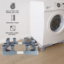 Soporte para Lavadora Soporte MóVil Universal para FrigoríFico Base Base Ajustable para Secadora FrigoríFico Accesorios de Cocina