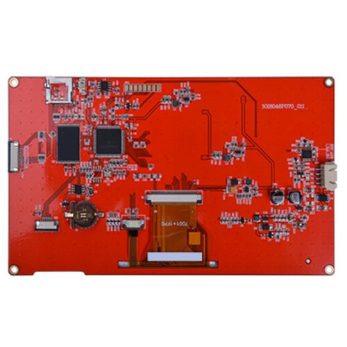 Series NX8048P070-011R 7,0 Polegadas Resistive Touch HMI Display LCD Module Display Resistive Screen Without Housing 2