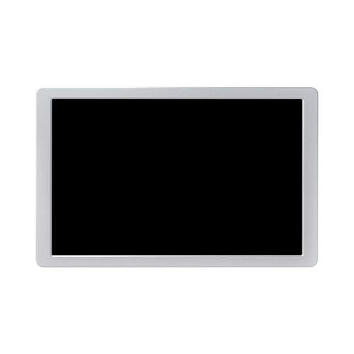 Monitor USB IPS de 8 Polegadas 1280x800 Type-C LCD PC Case Painel IPS de Tela Secundária com Análise de Espectro Musical Prata