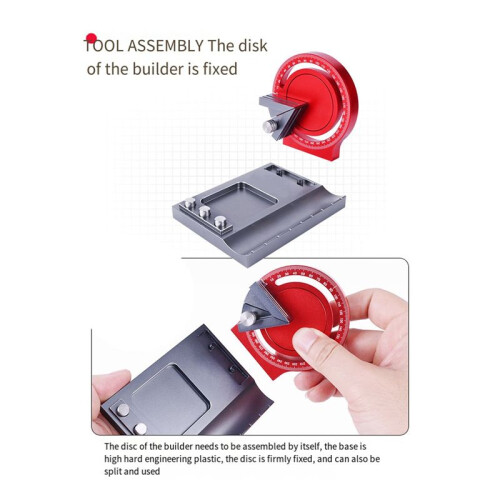 UA-94004 Angle Positioning Work Station Glue Dispensing Auxiliary Tools for Assembly Model Building Tools Hobby DIY 1